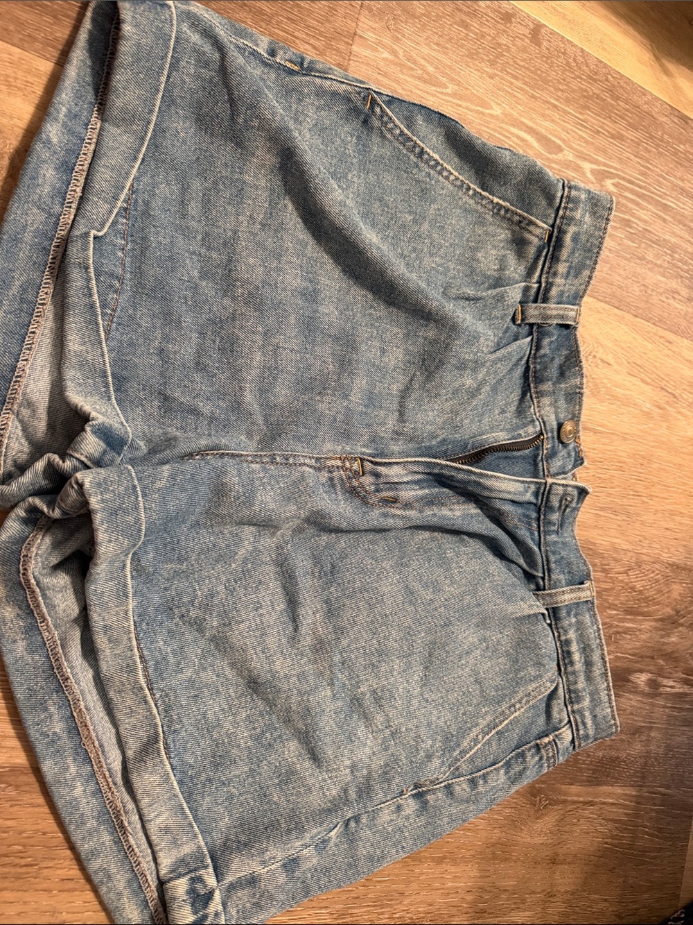 American Eagle Outfitters Light Blue Denim Shorts